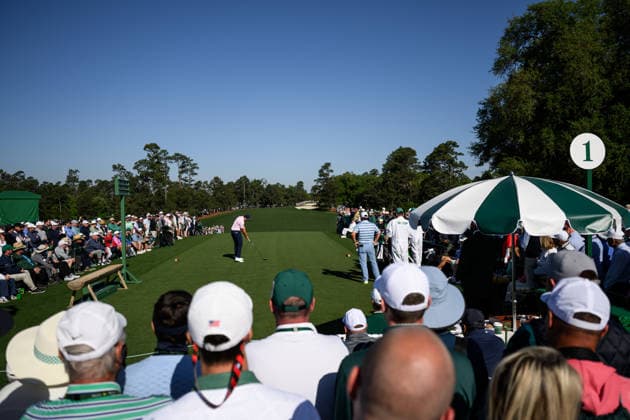260410 Ludvig Aberg of Sweden on the first tee during the second round of the 2026 Masters Golf Tournament on April 10, 2026 in Augusta. Photo: Petter Arvidson BILDBYRAN kod PA PA1194 golf masters bbeng the masters augusta *** 260410 Ludvig Aberg of Sweden on the first tee during the second round of the 2026 Masters Golf Tournament on April 10, 2026 in Augusta Photo Petter Arvidson BILDBYRAN kod PA PA1194 golf masters bbeng the masters augusta  Copyright: PETTERxARVIDSON BB260410PA034