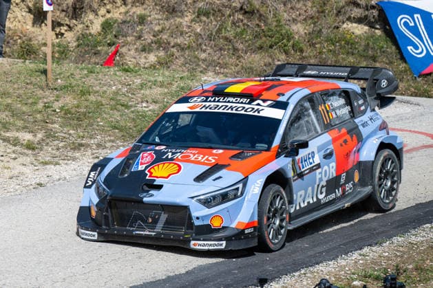 MOTORI - Rally - WRC, Motorsport Rallye, WM Croatia Rally Thierry Neuville (BEL) and Martijn Wydaeghe (BEL) on a Hyundai i20 N Rally1 driving for Hyundai Shell Mobis World Rally Team during 4th round of FIA WRC: Croatia Rally in Rijeka , Croatia, on April 10, 2026 Croatia Croatia  Copyright: xIPAxSport ABACAx