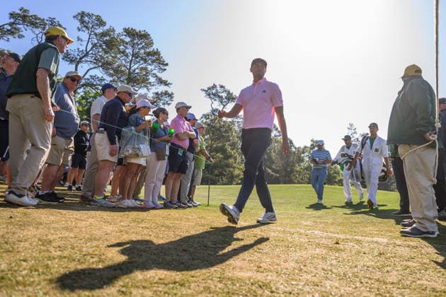 260410 Ludvig Aberg of Sweden during the second round of the 2026 Masters Golf Tournament on April 10, 2026 in Augusta. Photo: Petter Arvidson BILDBYRAN kod PA PA1194 golf masters bbeng the masters augusta *** 260410 Ludvig Aberg of Sweden during the second round of the 2026 Masters Golf Tournament on April 10, 2026 in Augusta Photo Petter Arvidson BILDBYRAN kod PA PA1194 golf masters bbeng the masters augusta  Copyright: PETTERxARVIDSON BB260410PA041