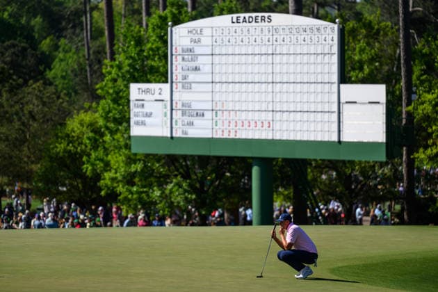 260410 Ludvig Aberg of Sweden during the second round of the 2026 Masters Golf Tournament on April 10, 2026 in Augusta. Photo: Petter Arvidson BILDBYRAN kod PA PA1194 golf masters bbeng the masters augusta *** 260410 Ludvig Aberg of Sweden during the second round of the 2026 Masters Golf Tournament on April 10, 2026 in Augusta Photo Petter Arvidson BILDBYRAN kod PA PA1194 golf masters bbeng the masters augusta  Copyright: PETTERxARVIDSON BB260410PA055