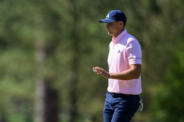 260410 Ludvig Aberg of Sweden during the second round of the 2026 Masters Golf Tournament on April 10, 2026 in Augusta. Photo: Petter Arvidson BILDBYRAN kod PA PA1194 golf masters bbeng the masters augusta *** 260410 Ludvig Aberg of Sweden during the second round of the 2026 Masters Golf Tournament on April 10, 2026 in Augusta Photo Petter Arvidson BILDBYRAN kod PA PA1194 golf masters bbeng the masters augusta  Copyright: PETTERxARVIDSON BB260410PA056