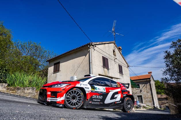 FIA World Rally Championship Croatia - Day Two Yuki Yamamoto of Japan and James Fulton of Ireland from Printsport Team in Toyota GR Yaris competes during Day Two of the FIA World Rally Championship Croatia on April 09, 2026 in village Ukotici, near Pazin, Istria County, Croatia.  SreckoxNiketic PIXSELL