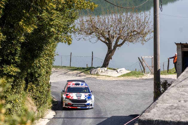 FIA World Rally Championship Croatia - Day Two Viliam Prodan of Croatia and Marko Stiperski of Croatia from Viliam Prodan Team in Skoda Fabia RS competes during Day Two of the FIA World Rally Championship Croatia on April 09, 2026 in village Ukotici, near Pazin, Istria County, Croatia.  SreckoxNiketic PIXSELL