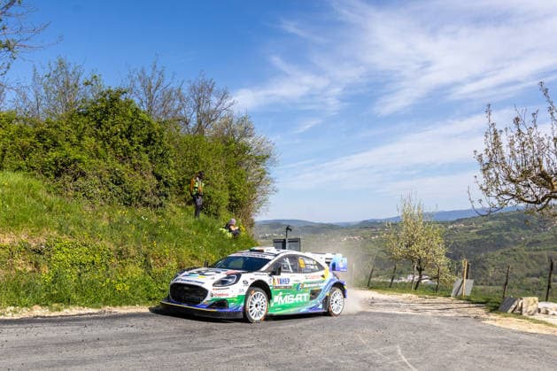 FIA World Rally Championship Croatia - Day Two Joshua Mcerlean of Ireland and Eoin Treacy of Irelandfrom M Ford World Rally Team in Ford Puma Rally1 competes during Day Two of the FIA World Rally Championship Croatia on April 09, 2026 in village Ukotici, near Pazin, Istria County, Croatia.  SreckoxNiketic PIXSELL