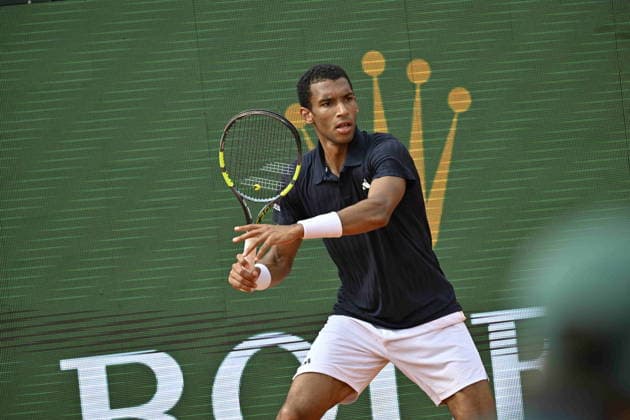 Tennis - Monte Carlo Rolex Masters 2026 - ATP, Tennis Herren - 10 04 2026 - Tennis - Monte Carlo Rolex Masters 2026 - ATP - 10 04 2026 - Felix Auger Aliassime - Canada Monaco  Copyright: xChryslenexCaillaud Psnewzx