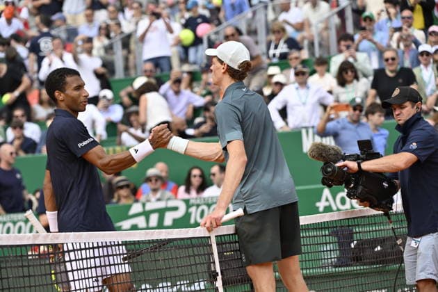 Tennis - Monte Carlo Rolex Masters 2026 - ATP, Tennis Herren - 10 04 2026 - Tennis - Monte Carlo Rolex Masters 2026 - ATP - 10 04 2026 - Jannik Sinner - Italie Monaco  Copyright: xChryslenexCaillaud Psnewzx