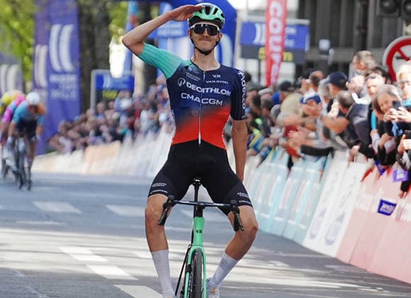 CYCLISME -TOUR REGION PAYS LOIRE -4eme ETAPE - BRULON - LE MANS 10 04 2026 L HOTE Antoine During the4rd stage of the Pays de la Loire Regions Tour between Brulon - Le Mans in Sarthe, France. Photos by Laurent Lairys Le MansFrance  Copyright: xLaurentxLairysx