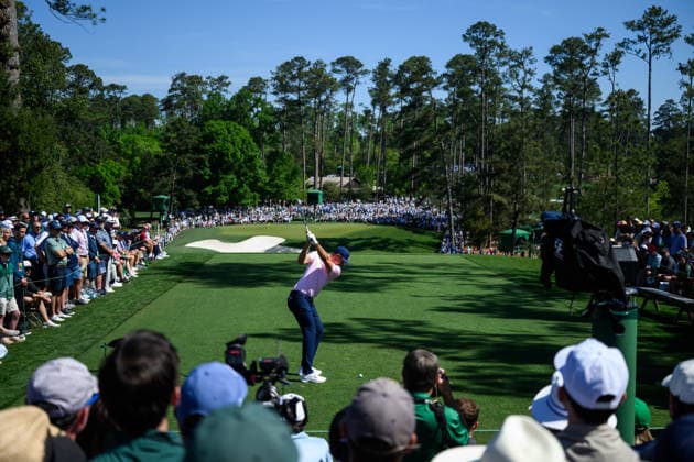 260410 Ludvig Aberg of Sweden during the second round of the 2026 Masters Golf Tournament on April 10, 2026 in Augusta. Photo: Petter Arvidson BILDBYRAN kod PA PA1194 golf masters bbeng the masters augusta *** 260410 Ludvig Aberg of Sweden during the second round of the 2026 Masters Golf Tournament on April 10, 2026 in Augusta Photo Petter Arvidson BILDBYRAN kod PA PA1194 golf masters bbeng the masters augusta  Copyright: PETTERxARVIDSON BB260410PA080