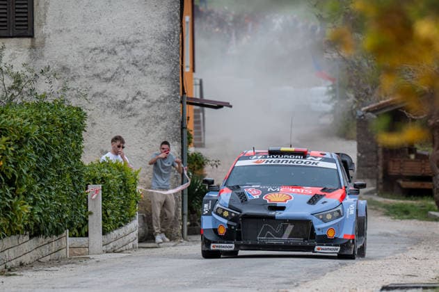 Thierry Neuville (BEL) and Martijn Wydaeghe (BEL) on a Hyundai i20 N Rally1 driving for Hyundai Shell Mobis World Rally Team during 4th round of FIA WRC, Motorsport Rallye, WM Croatia Rally in Rijeka , Croatia, on April 10, 2026  Copyright: xFedericoxManoni IPAxSportx xipa-agency.netx xx IPA_73867035 IPA_Agency_IPA73867035