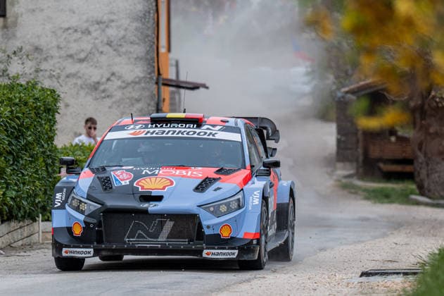 Thierry Neuville (BEL) and Martijn Wydaeghe (BEL) on a Hyundai i20 N Rally1 driving for Hyundai Shell Mobis World Rally Team during 4th round of FIA WRC, Motorsport Rallye, WM Croatia Rally in Rijeka , Croatia, on April 10, 2026  Copyright: xFedericoxManoni IPAxSportx xipa-agency.netx xx IPA_73867036 IPA_Agency_IPA73867036