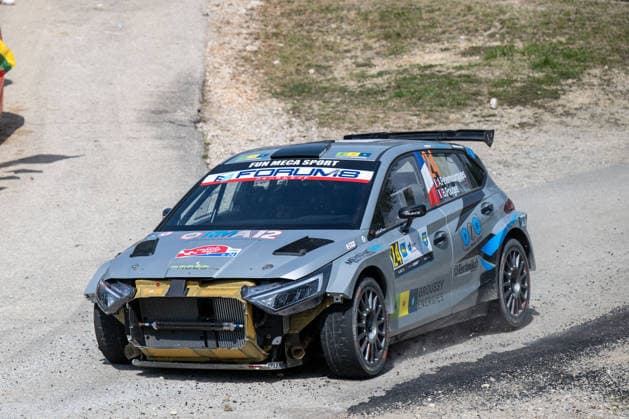 Arthur Pelamourgues (FRA) and Bastien Pouget (FRA) on a Hyundai i20 N Rally2 driving for Arthur Pelamourgues during 4th round of FIA WRC, Motorsport Rallye, WM Croatia Rally in Rijeka , Croatia, on April 10, 2026  Copyright: xFedericoxManoni IPAxSportx xipa-agency.netx xx IPA_73867053 IPA_Agency_IPA73867053
