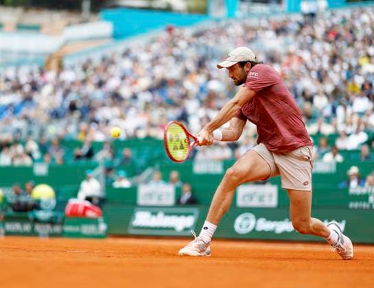 Rolex Monte-Carlo Masters PHOTOPQR NICE MATIN Dylan Meiffret ; Roquebrune Cap-Martin ; 10 04 2026 ; 119e edition du Rolex Monte-Carlo Masters de Tennis. Matchs du 7e jour. ICI : Valentin Vacherot Roquebrune Cap-Martin France  Copyright: xPHOTOPQR NICExMATIN MAXPPPxDylanxMeiffretx 20260410NIM5033 20260410NIM5033