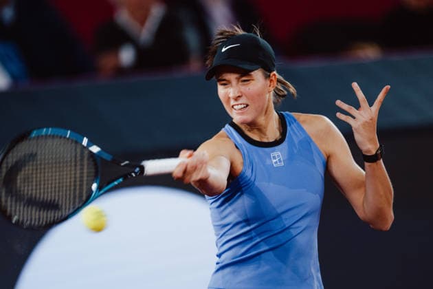 TENNIS - WTA, Tennis Damen Upper Austria Ladies Linz LINZ,AUSTRIA,10.APR.26 - TENNIS - WTA Tour, Upper Austria Ladies Linz. Image shows Lilli Tagger (AUT).  GEPAxpictures xAlexanderxSolc