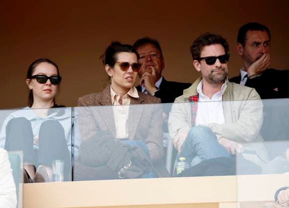 Rolex Monte-Carlo Masters PHOTOPQR NICE MATIN Dylan Meiffret ; Roquebrune Cap-Martin ; 10 04 2026 ; 119e edition du Rolex Monte-Carlo Masters de Tennis. Matchs du 7e jour. ICI : Charlotte Casiraghi et Nicolas Mathieu Roquebrune Cap-Martin France  Copyright: xPHOTOPQR NICExMATIN MAXPPPxDylanxMeiffretx 20260410NIM5092 20260410NIM5092