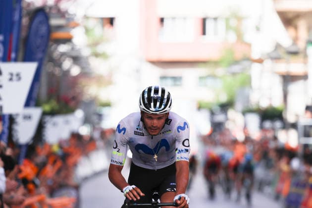 10-04-2026 Itzulia Basque Country; Tappa 05 Eibar - Eibar; 2026, Movistar; Romo, Javier; Eibar; 