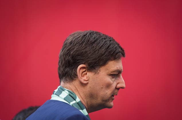 April 10, 2026, Vancouver, Bc, CANADA: B.C. Premier David Eby attends the launch of the FIFA World Cup, WM, Weltmeisterschaft, Fussball trophy tour, in Vancouver, on Friday, April 10, 2026. Canada News - April 10, 2026  - ZUMAc35_ 20260410_zaf_c35_026 Copyright: xDarrylxDyckx