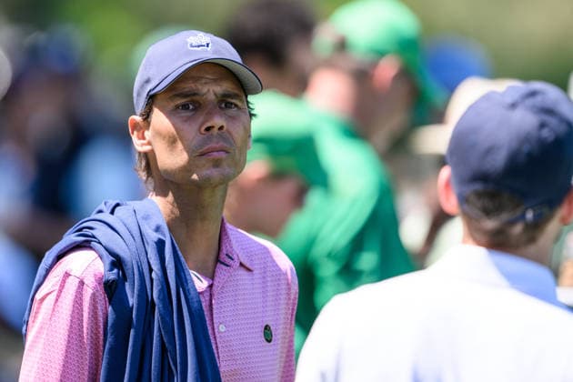 260410 Rafael Nadal during the second round of the 2026 Masters Golf Tournament on April 10, 2026 in Augusta. Photo: Petter Arvidson BILDBYRAN kod PA PA1194 golf masters bbeng the masters augusta *** 260410 Rafael Nadal during the second round of the 2026 Masters Golf Tournament on April 10, 2026 in Augusta Photo Petter Arvidson BILDBYRAN kod PA PA1194 golf masters bbeng the masters augusta  Copyright: PETTERxARVIDSON BB260410PA109