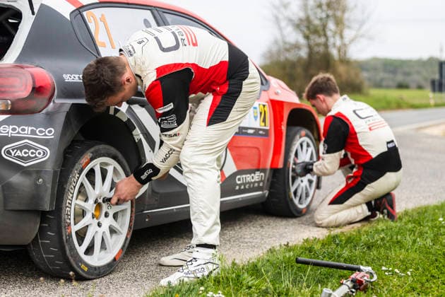 AUTO - WRC, Motorsport Rallye, WM - CROATIA RALLY 2026 ROSSEL LÃ o, MERCOIRET Guillaume, Citroen C3 Rally2, portrait during the Croatia Rally 2026, 4th round of the 2026 WRC World Rally Car Championship, from April 9 to 12, 2026 at Rijeka, Croatia - RijekaCroatia  Copyright: xNikosxKatikisx