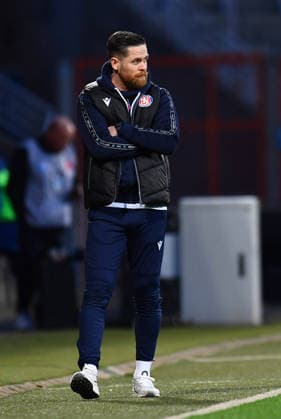 Fußball Herren Regionalliga West Saison 2025 2026 29. Spieltag: VfL Bochum U21, U 21 - Wuppertaler SV am 10.04.2026 im Vonovia Ruhrstadion in Bochum Mike Wunderlich ( Trainer Wuppertaler SV ) Nordrhein-Westfalen Deutschland *** Soccer Men Regionalliga West Season 2025 2026 29 Matchday VfL Bochum U21 Wuppertaler SV on 10 04 2026 at Vonovia Ruhrstadion in Bochum Mike Wunderlich Coach Wuppertaler SV North Rhine Westphalia Germany