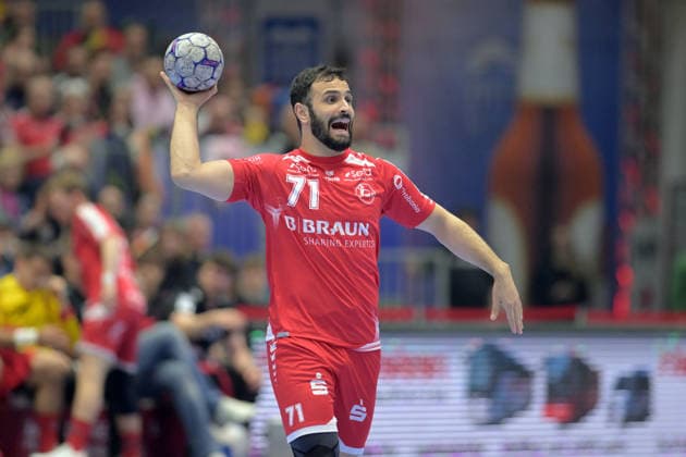Mohamed Amine Darmoul (MT Melsungen 71) , GER, MT Melsungen - TSV GWD Minden, Handball, 1. Bundesliga, 28. Spieltag, Saison 2025 2026, 10.04.2026, GER, MT Melsungen - TSV GWD Minden, Handball, 1. Bundesliga, 28. Spieltag, Saison 2025 2026, 10.04.2026 Kassel Copyright: xEibner-Pressefotox xRolandxSippex EP_RSL
