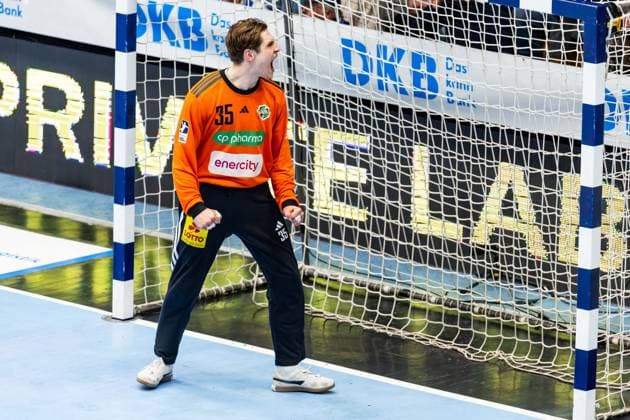 10.04.2026, GER, Handball, Maenner, Saison 25 26, Daikin 1.Bl, 28.Spieltag, ThSV Eisenach - TSV Hannover-Burgdorf Joel Birlehm (TSV Hannover-Burgdorf) 99817 Eisenach Werner-Assmann-Halle Am Sportp Thueringen Deutschland