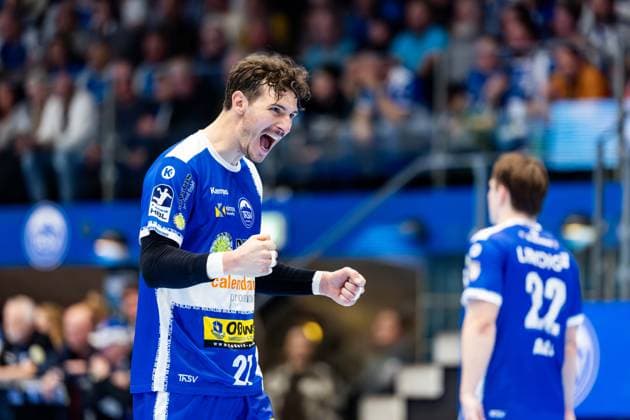 10.04.2026, GER, Handball, Maenner, Saison 25 26, Daikin 1.Bl, 28.Spieltag, ThSV Eisenach - TSV Hannover-Burgdorf Phillip Meyer (ThSV Eisenach,27) 99817 Eisenach Werner-Assmann-Halle Am Sportp Thueringen Deutschland