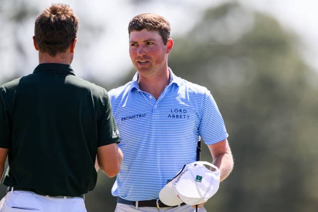 260410 Ben Griffin of the United States during the second round of the 2026 Masters Golf Tournament on April 10, 2026 in Augusta. Photo: Petter Arvidson BILDBYRAN kod PA PA1194 golf masters bbeng the masters augusta *** 260410 Ben Griffin of the United States during the second round of the 2026 Masters Golf Tournament on April 10, 2026 in Augusta Photo Petter Arvidson BILDBYRAN kod PA PA1194 golf masters bbeng the masters augusta  Copyright: PETTERxARVIDSON BB260410PA143