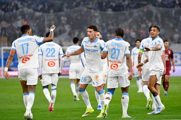 Olympique de Marseille v FC Metz - Ligue 1 McDonald s 2025 2026 28 Benjamin PAVARD (om) during the Ligue 1 McDonald s match between Marseille and Metz at Stade Velodrome on April 10, 2026 in Marseille, France. Marseille France  Copyright: xFEPx 776348351