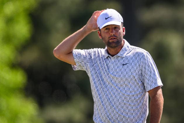 260410 Scottie Scheffler of the United States during the second round of the 2026 Masters Golf Tournament on April 10, 2026 in Augusta. Photo: Petter Arvidson BILDBYRAN kod PA PA1194 golf masters bbeng the masters augusta *** 260410 Scottie Scheffler of the United States during the second round of the 2026 Masters Golf Tournament on April 10, 2026 in Augusta Photo Petter Arvidson BILDBYRAN kod PA PA1194 golf masters bbeng the masters augusta  Copyright: PETTERxARVIDSON BB260410PA150