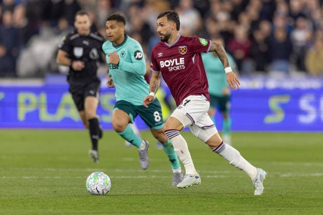West Ham United v Wolverhampton Wanderers, Premier League, Football, The London Stadium, London, UK - 10 Apr 2026 Goalscorer Taty Castellanos of West Ham United (11) in action London The London Stadium Stratford GBR, UK NEWSPAPERS OUT Copyright: xEllixBirchx