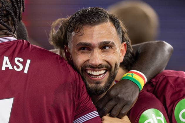 West Ham United v Wolverhampton Wanderers, Premier League, Football, The London Stadium, London, UK - 10 Apr 2026 Goal. Taty Castellanos of West Ham United (11) celebrates after he scores the third goal of the game London The London Stadium Stratford GBR, UK NEWSPAPERS OUT Copyright: xEllixBirchx