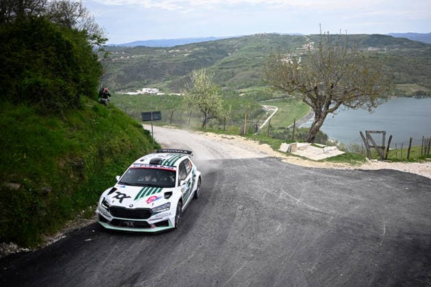 April 10, 2026, Piombino, Piombino, Italy: Drive Andreas Mikkelsen And Co Driver JoÂ¸rn Listerud Of The Team Toksport Wrt 2 ,Skoda FabiaÃ‚ Rs Rally2 Wrc2,They Face 1st The Day Of The Race During Fia World Rally Championship WRC, Motorsport Rallye, WM Croatia Rally 2026 10 April ,Rijeka,Croatia WRC Croatia Rally 2026  - ZUMAb336 20260410_zsp_b336_006 Copyright: xLucaxBarsalix
