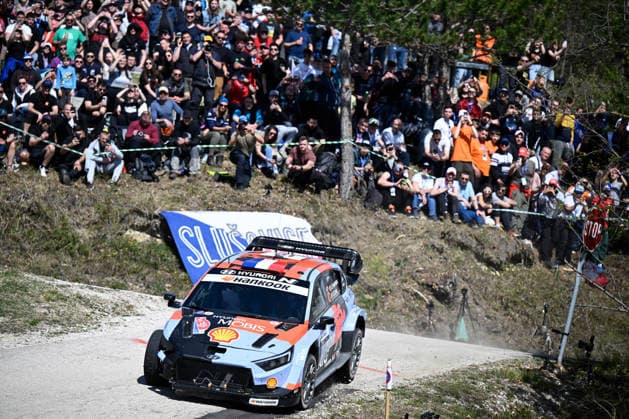 April 10, 2026, Piombino, Piombino, Italy: The Driver Adrien Fourmaux And Co-Driver Alexandre Coria Of The Hyundai Shell Mobis World Rally Team, Hyundai i20 N Rally1,They Face 1st The Day Of The Race During Fia World Rally Championship WRC, Motorsport Rallye, WM Croatia Rally 2026 10 April ,Rijeka,Croatia WRC Croatia Rally 2026  - ZUMAb336 20260410_zsp_b336_013 Copyright: xLucaxBarsalix