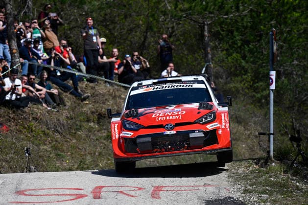 April 10, 2026, Piombino, Piombino, Italy: Driver Sami Pajari And Co-Driver Marko Salminen of Of The Team Toyota Gazoo Racing Wrt,Toyota Toyota Gr Yaris Rally2 ,They Face 1st The Day Of The Race During Fia World Rally Championship WRC, Motorsport Rallye, WM Croatia Rally 2026 10 April ,Rijeka,Croatia WRC Croatia Rally 2026  - ZUMAb336 20260410_zsp_b336_014 Copyright: xLucaxBarsalix