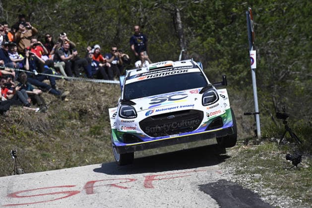 April 10, 2026, Piombino, Piombino, Italy: The Driver joshua Mcerlean And Co-Driver Eoin Treacy Of The Team M Ford World Rally Team Ford Puma Rally1 .,They Face 1st The Day Of The Race During Fia World Rally Championship WRC, Motorsport Rallye, WM Croatia Rally 2026 10 April ,Rijeka,Croatia WRC Croatia Rally 2026  - ZUMAb336 20260410_zsp_b336_019 Copyright: xLucaxBarsalix