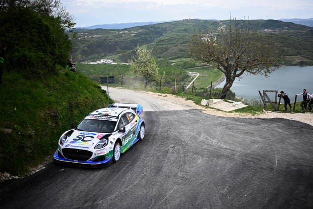 April 10, 2026, Piombino, Piombino, Italy: The Driver joshua Mcerlean And Co-Driver Eoin Treacy Of The Team M Ford World Rally Team Ford Puma Rally1 .,They Face 1st The Day Of The Race During Fia World Rally Championship WRC, Motorsport Rallye, WM Croatia Rally 2026 10 April ,Rijeka,Croatia WRC Croatia Rally 2026  - ZUMAb336 20260410_zsp_b336_025 Copyright: xLucaxBarsalix