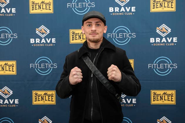 Boxen: Brave Boxing by Nina Meinke, Gym Eröffnung, Berlin, 10.04.2026 Victor Calciqi *** Boxing Brave Boxing by Nina Meinke, Gym opening, Berlin, 10 04 2026 Victor Calciqi