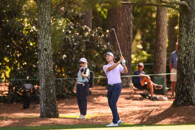 260410 Kristoffer Reitan of Norway during the second round of the 2026 Masters Golf Tournament on April 10, 2026 in Augusta. Photo: Petter Arvidson BILDBYRAN kod PA PA1194 golf masters bbeng the masters augusta *** 260410 Kristoffer Reitan of Norway during the second round of the 2026 Masters Golf Tournament on April 10, 2026 in Augusta Photo Petter Arvidson BILDBYRAN kod PA PA1194 golf masters bbeng the masters augusta  Copyright: PETTERxARVIDSON BB260410PA223