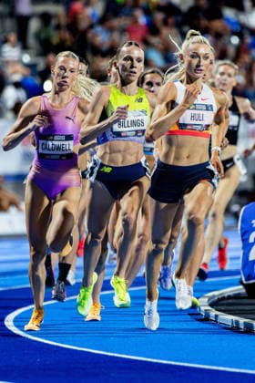 April 10, 2026, Sydney, Nsw, Australia: JESSICA HULL of New South Wales leads the Women s 1500m final at the 2026 Australian Athletics Championships. Sydney Australia - ZUMAt173 20260410_zsp_t173_014 Copyright: xStephanexThomasx