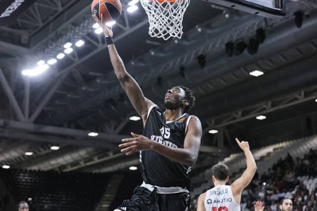 BASKET - Euroleague - Virtus Bologna vs Baskonia Vitoria 45 Nicola AKELE Virtus Bologna Match BASKETBALL - EUROLEAGUE Virtus Bologna vs Kosner Baskonia Vitoria-Gasteiz 10-04-2026 during Virtus Bologna vs Baskonia Vitoria, Basketball Euroleague match in Bologna, Italy, April 10 2026 Bologna Italy  Copyright: xIPAxSport ABACAx