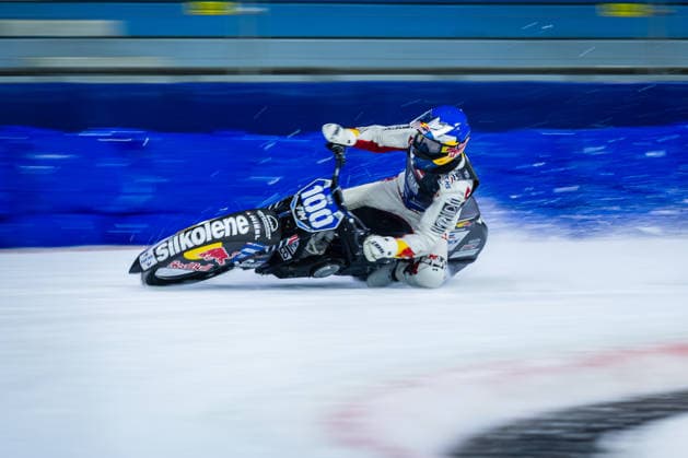 Heerenveen, Niederlande 11. April 2026: FIM Ice Speedway Gladiators Einzel-Weltmeisterschaft Finale 3 in Heerenveen - Training Im Bild: Franz Zorn (AUT) Thialf Eisstadion *** Heerenveen, Netherlands 11 April 2026 FIM Ice Speedway Gladiators Individual World Championship Final 3 in Heerenveen Training In the picture Franz Zorn AUT Thialf Eisstadion Copyright: xFotostandx xGelhotx