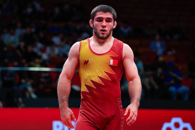 Senior Wrestling Asian Championships 86kg FS - Khidir Kurban A Saipudinov (BRN) *** Senior Wrestling Asian Championships 86kg FS Khidir Kurban A Saipudinov BRN Copyright: xKostadinxAndonovx xUnitedxWorldxWrestlingx Kostadin Andonov United World Wrestling