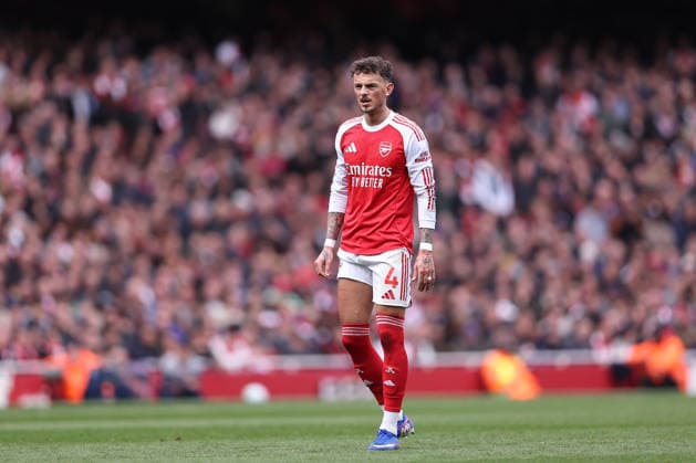 11th April 2026; Emirates Stadium, London, England; Premier League Football, Arsenal versus Bournemouth; Ben White of Arsenal KatiexChan