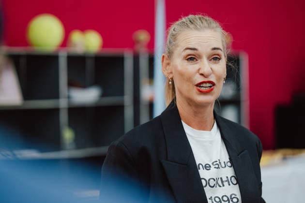 TENNIS - WTA, Tennis Damen Upper Austria Ladies Linz LINZ,AUSTRIA,11.APR.26 - TENNIS - WTA Tour, Upper Austria Ladies Linz. Image shows Barbara Schett-Eagle.  GEPAxpictures xAlexanderxSolc