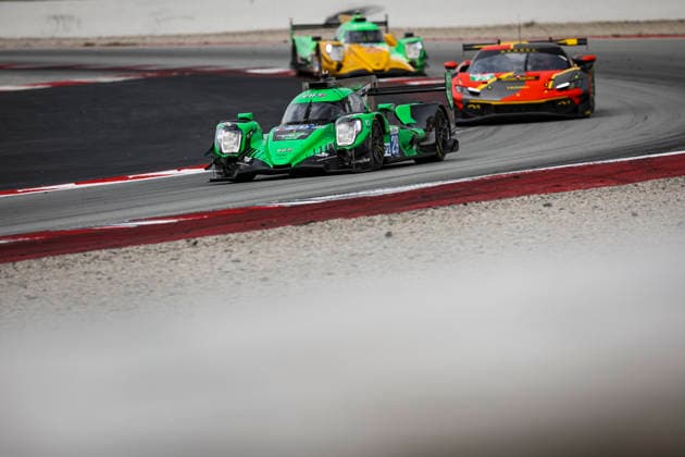 AUTO - ELMS - 4 HOURS OF BARCELONA 2026 29 ROUSSET Louis (fra), GRAY Oliver (gbr), MASSON Esteban (fra), Forestier Racing by Panis, Oreca 07 - Gibson, LMP2, action during the 4 Hours of Barcelona 2026, 1st round of the 2026 European Le Mans Series on the Circuit de Barcelona-Catalunya from April 10 to 12, 2026 in Barcelona, Spain - BarcelonaSpain  Copyright: xXavixBonillax