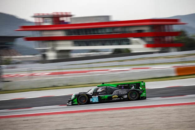 AUTO - ELMS - 4 HOURS OF BARCELONA 2026 30 RODA Giorgio (ita), VERSCHOOR Richard (ned), PIN Doriane (fra), Duqueine Team, Oreca 07 - Gibson, LMP2 Pro Am, action during the 4 Hours of Barcelona 2026, 1st round of the 2026 European Le Mans Series on the Circuit de Barcelona-Catalunya from April 10 to 12, 2026 in Barcelona, Spain - BarcelonaSpain  Copyright: xXavixBonillax