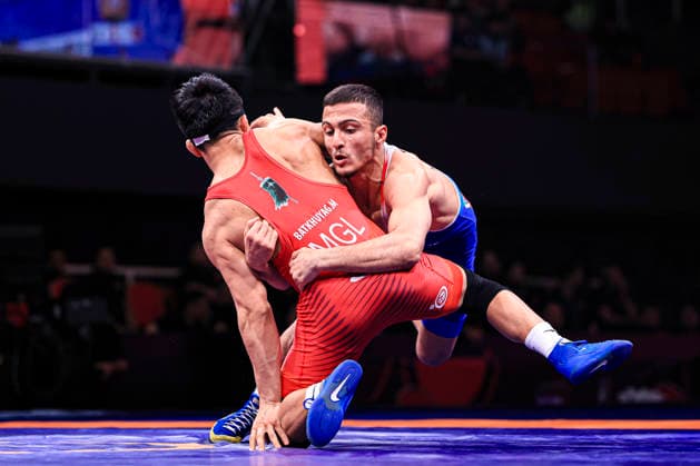 Senior Wrestling Asian Championships 57kg FS - Milad Jahangir Valizadeh (IRI) df. Munkh Erdene Batkhuyag (MGL) *** Senior Wrestling Asian Championships 57kg FS Milad Jahangir Valizadeh IRI df Munkh Erdene Batkhuyag MGL