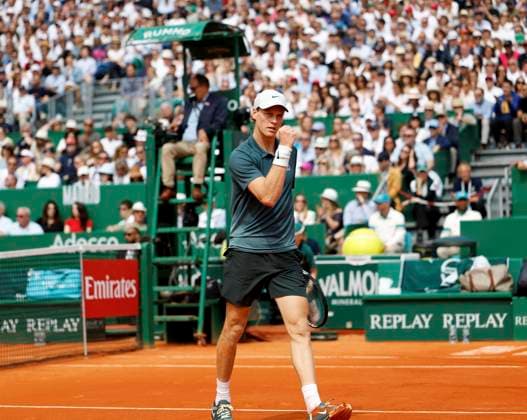 Rolex Monte-Carlo Masters PHOTOPQR NICE MATIN Dylan Meiffret ; Roquebrune Cap-Martin ; 11 04 2026 ; 119e edition du Rolex Monte-Carlo Masters de Tennis. Matchs du 7e jour. ICI : Jannik Sinner Roquebrune Cap-Martin France  Copyright: xPHOTOPQR NICExMATIN MAXPPPxDylanxMeiffretx 20260411NIM7146 20260411NIM7146