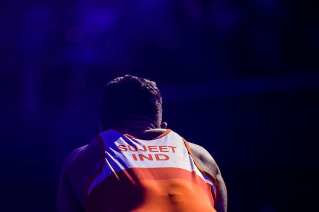 Senior Wrestling Asian Championships 65kg FS - Sujeet Sujeet (IND) *** Senior Wrestling Asian Championships 65kg FS Sujeet Sujeet IND