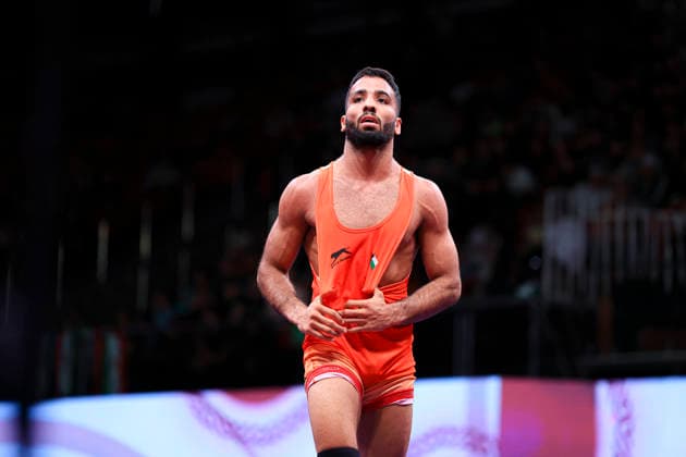 Senior Wrestling Asian Championships 65kg FS - Sujeet Sujeet (IND) *** Senior Wrestling Asian Championships 65kg FS Sujeet Sujeet IND